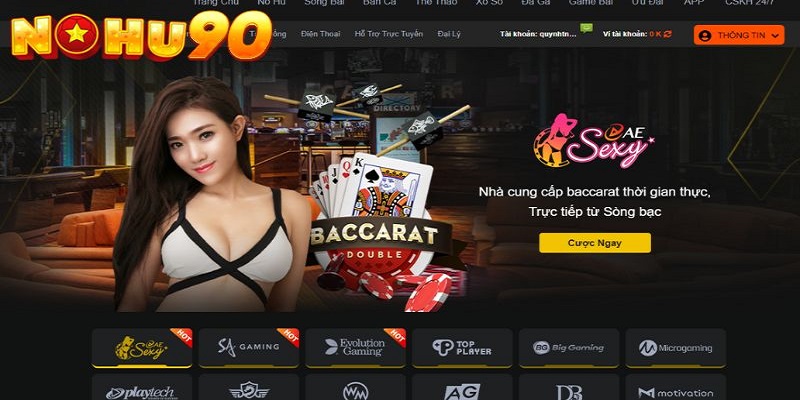 Hệ thống game vô cùng phong phú tại nhà cái NOHU90